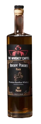 The Whiskey Cartel Buckin' Peaches Peach Bourbon Whiskey