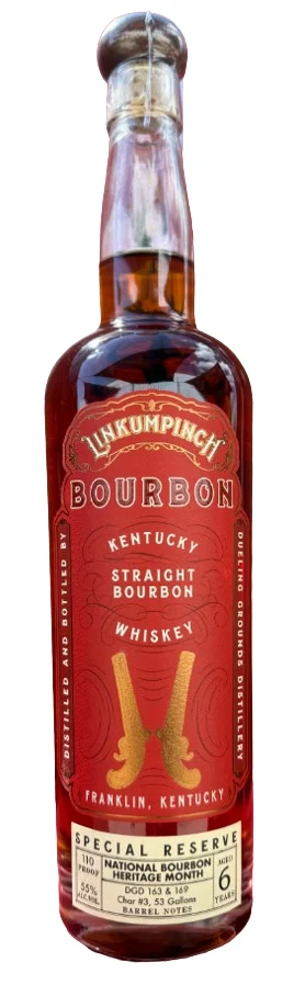 Dueling Grounds Linkumpinch Special Reserve Bourbon Whiskey