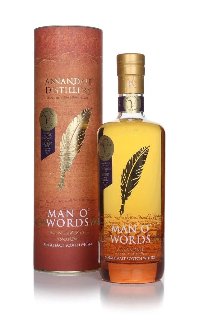 Annandale Man O'Words Vintage 2015 - Bourbon Cask (Cask #141) Single Malt Scotch Whisky | 700ML
