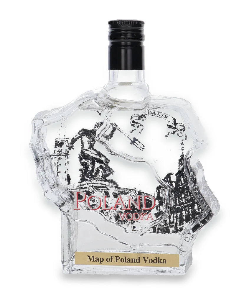 Map of Poland Vodka Gdansk | 700ML