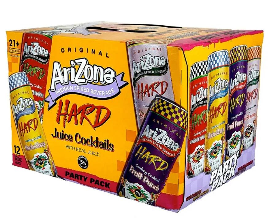 AriZona Hard Juice Cocktails Party | (12)*355ML - Ready To Drink