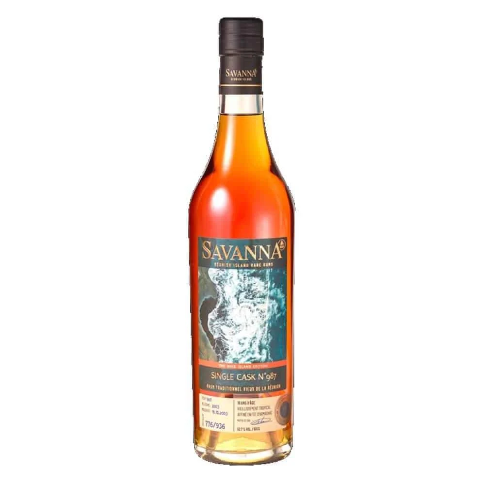 Savanna Wild Island Edition 2003 Traditionnel Armagnac Finish 16 Year Old Fut #987 Rum | 500ML