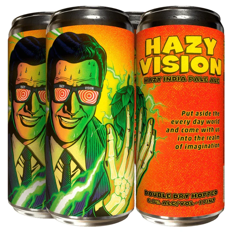 Paperback Brewing Co. Hazy Vision Hazy IPA | (4)*473ML - Ready To Drink