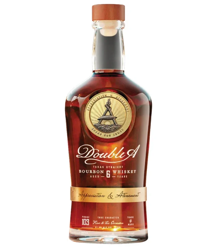 Double A Appreciation & Atonement Texas Straight Bourbon Whiskey