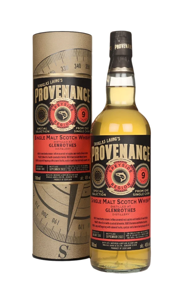 Glenrothes 9 Year Old 2013 Cask #16451 - Provenance (Douglas Laing) Single Malt Scotch Whisky | 700ML