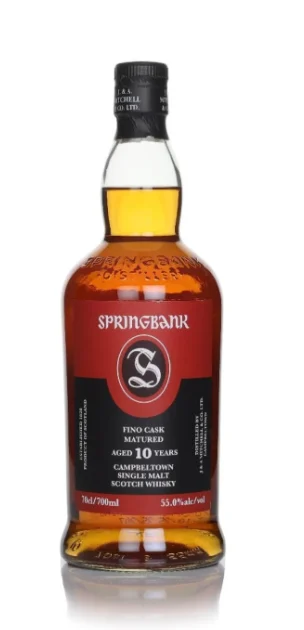 Springbank 10 Year Old 2015 Fino Cask Matured Single Malt Scotch Whisky | 700ML - Whiskey