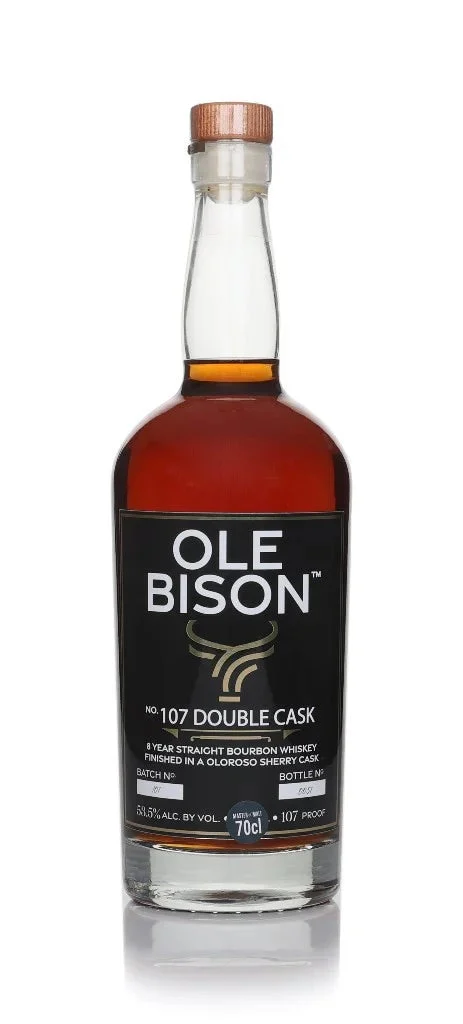 Ole Bison 8 Year Old 107 Double Cask Bourbon Whisky | 700ML - Whiskey