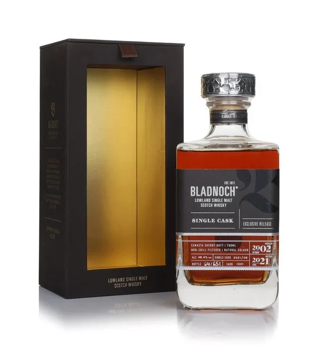 Bladnoch 18 Year Old 2002 Cask #1001 - Canasta Sherry Butt Single Malt Scotch Whisky | 700ML