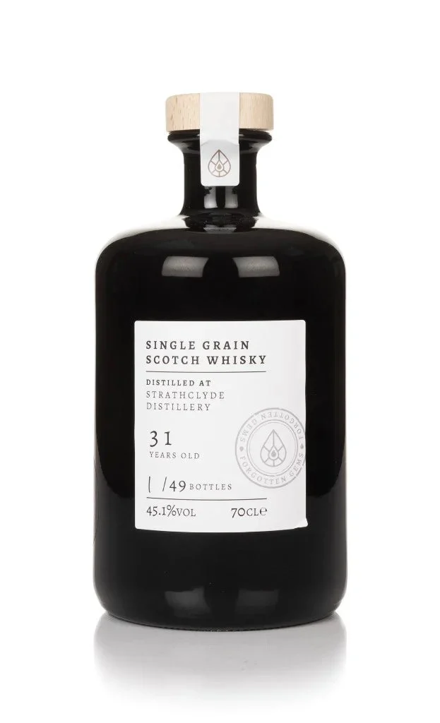 Strathclyde 31 Year Old Forgotten Gems Single Grain Scotch Whisky | 700ML - Whiskey