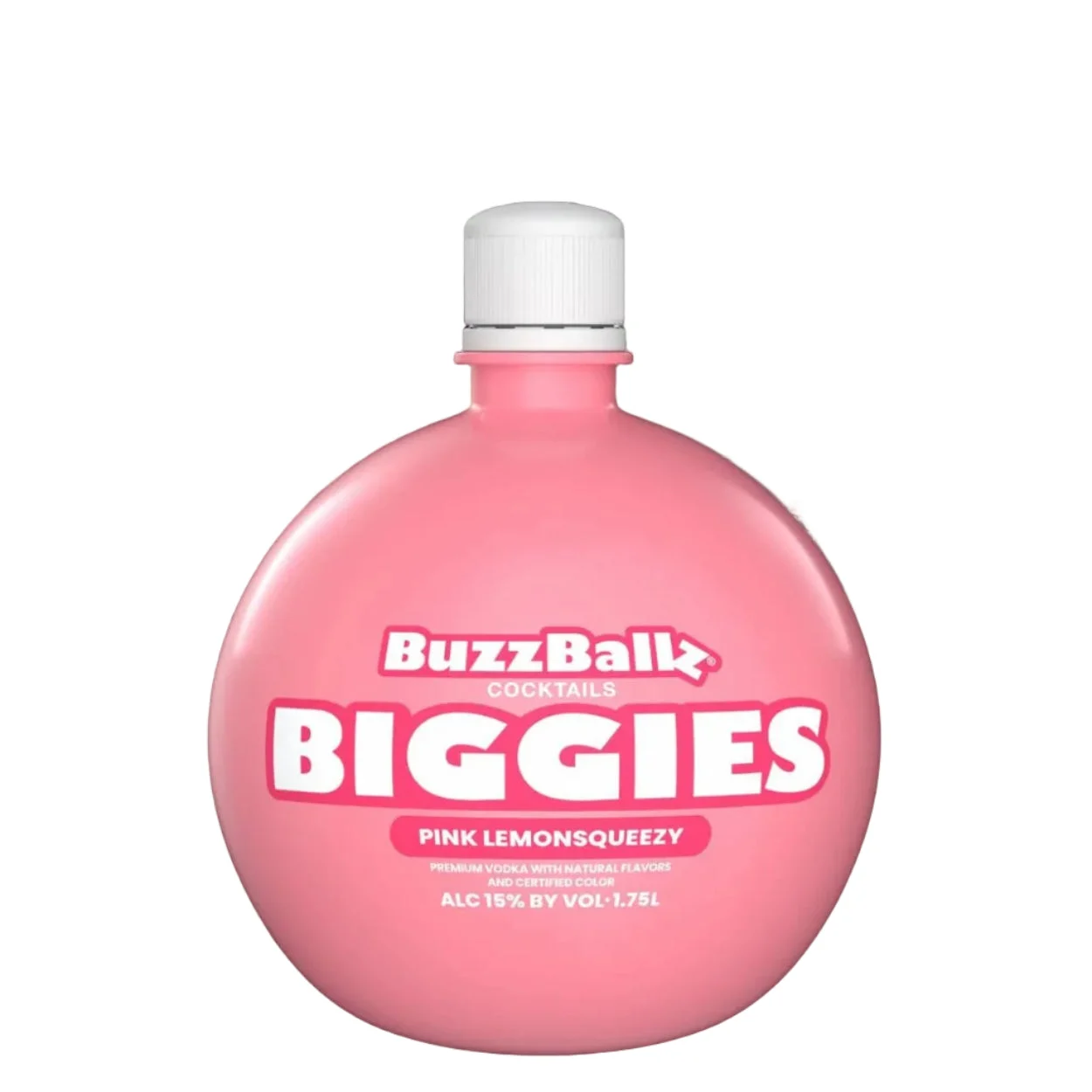 Buzzballz Biggies Pink Lemonsqueezy Pre-Mixed Cocktails | 1.75L