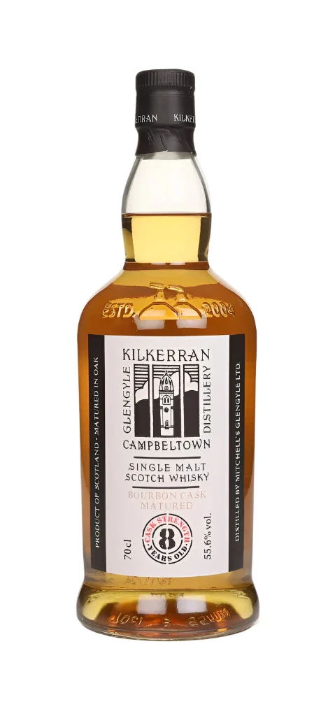 Kilkerran 8 Year Old Cask Strength - Bourbon Cask Matured (55.6%) Single Malt Scotch Whisky | 700ML