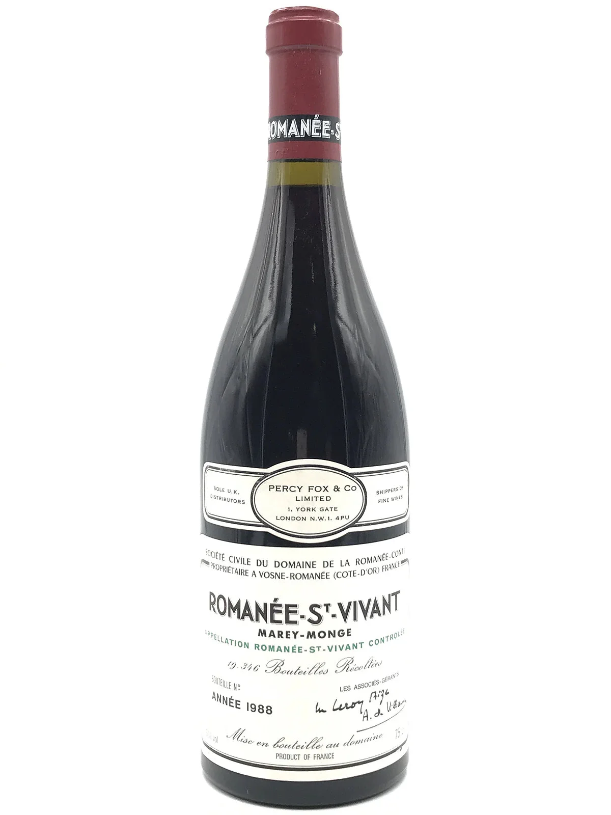 1988 | Domaine de la Romanee-Conti | Romanee-Saint-Vivant