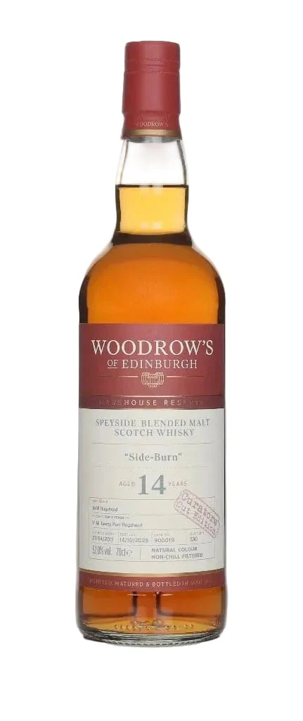 Side-Burn 14 Year Old 2011 Tawny Port Cask - Woodrow's of Edinburgh Blended Malt Scotch Whisky | 700ML