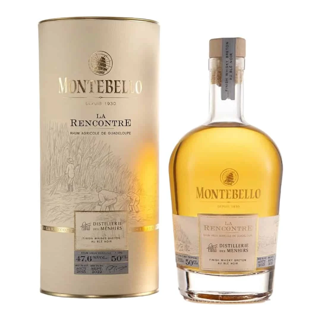 Montebello La Rencontre Distillerie Des Menhirs 7 Year Old Whisky Finish | 500ML - Rum