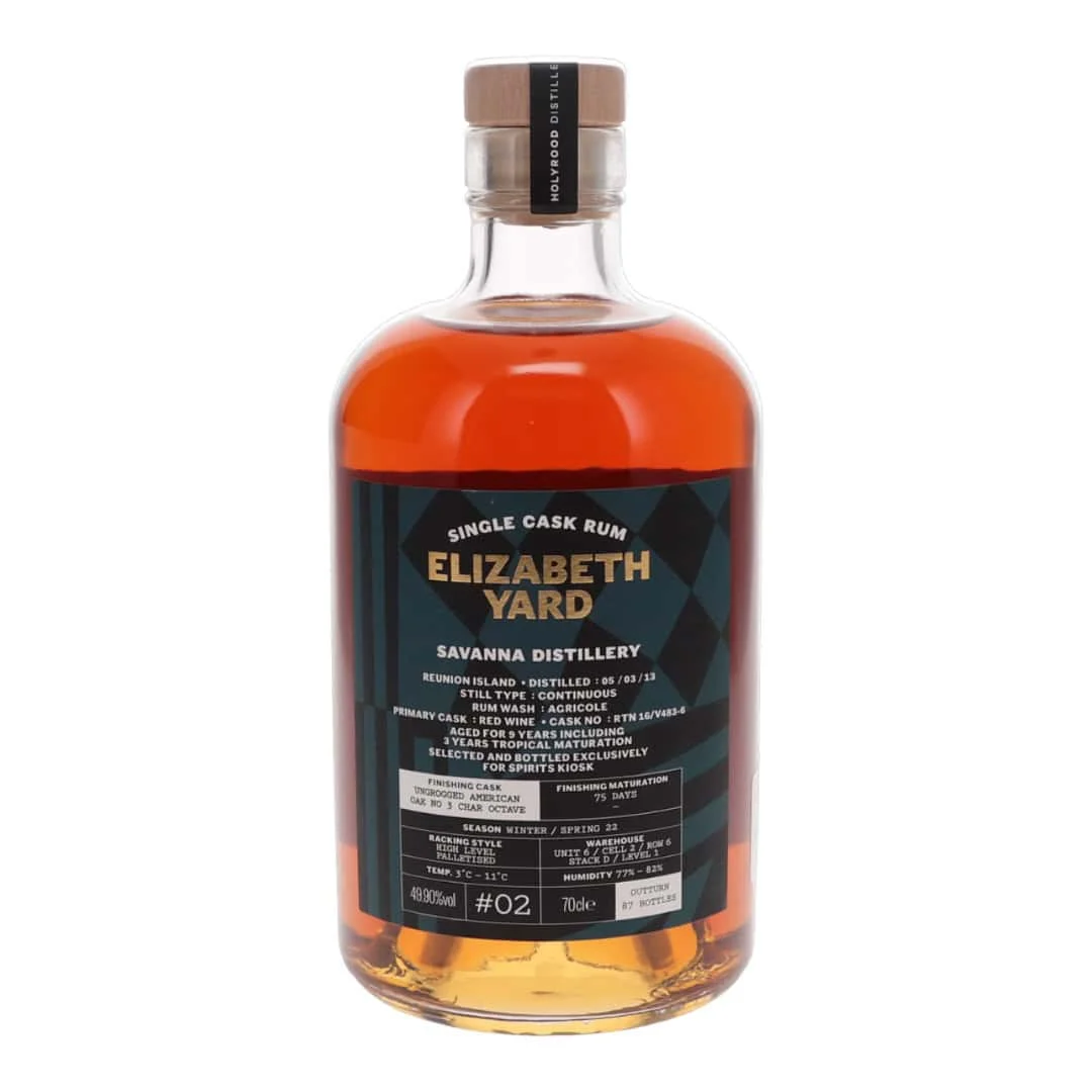 Elizabeth Yard Reunion Island Savanna Distillery 9 Year Old #02 Rum | 700ML