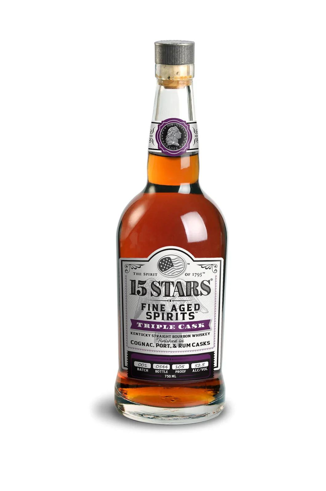 15 Stars | Triple Cask 2 | Kentucky Straight Bourbon Whiskey
