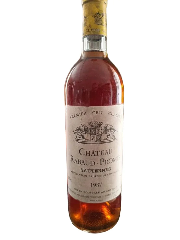 1987 | Chateau Rabaud-Promis | Sauternes