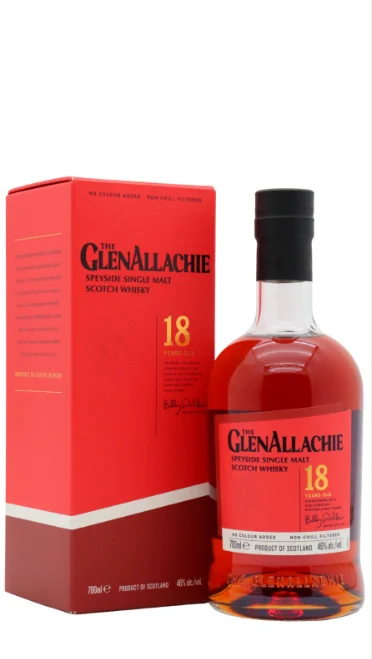 GlenAllachie 2025 Edition 18 Year Old Speyside Single Malt Scotch Whisky | 700ML - Whiskey