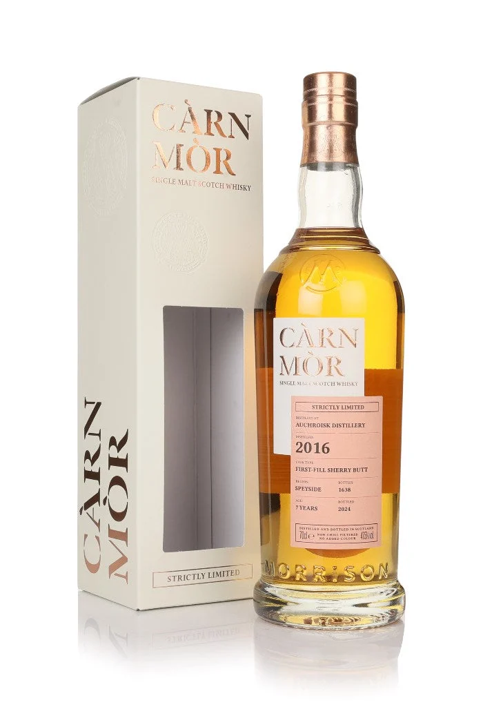 Auchroisk 7 Year Old 2016 Strictly Limited Carn Mor Whisky | 700ML - Whiskey