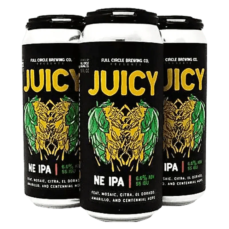 Full Circle Brewing Co. Juicy Hazy IPA | (4)*473ML - Beer