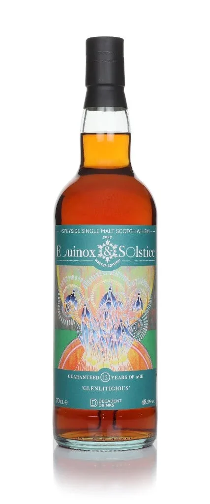 Glenlitigious 12 Year Old - Equinox & Solstice Winter 2025 Edition Single Malt Scotch Whisky | 700ML