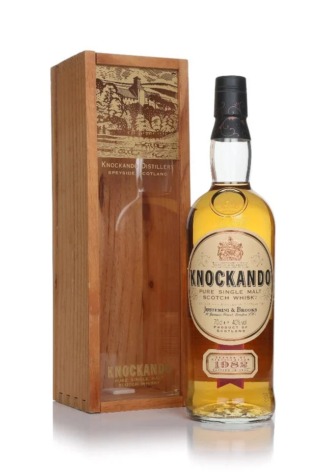 Knockando 1982 (Bottled 1996) Pure Single Malt Scotch Whisky | 700ML - Whiskey