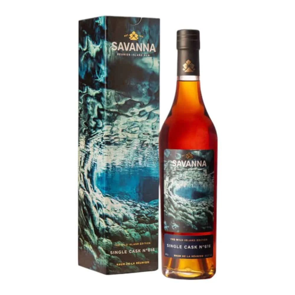 Savanna Wild Island Edition Traditionnel 15 Year Old Marine Fut N° 616 Rum | 500ML
