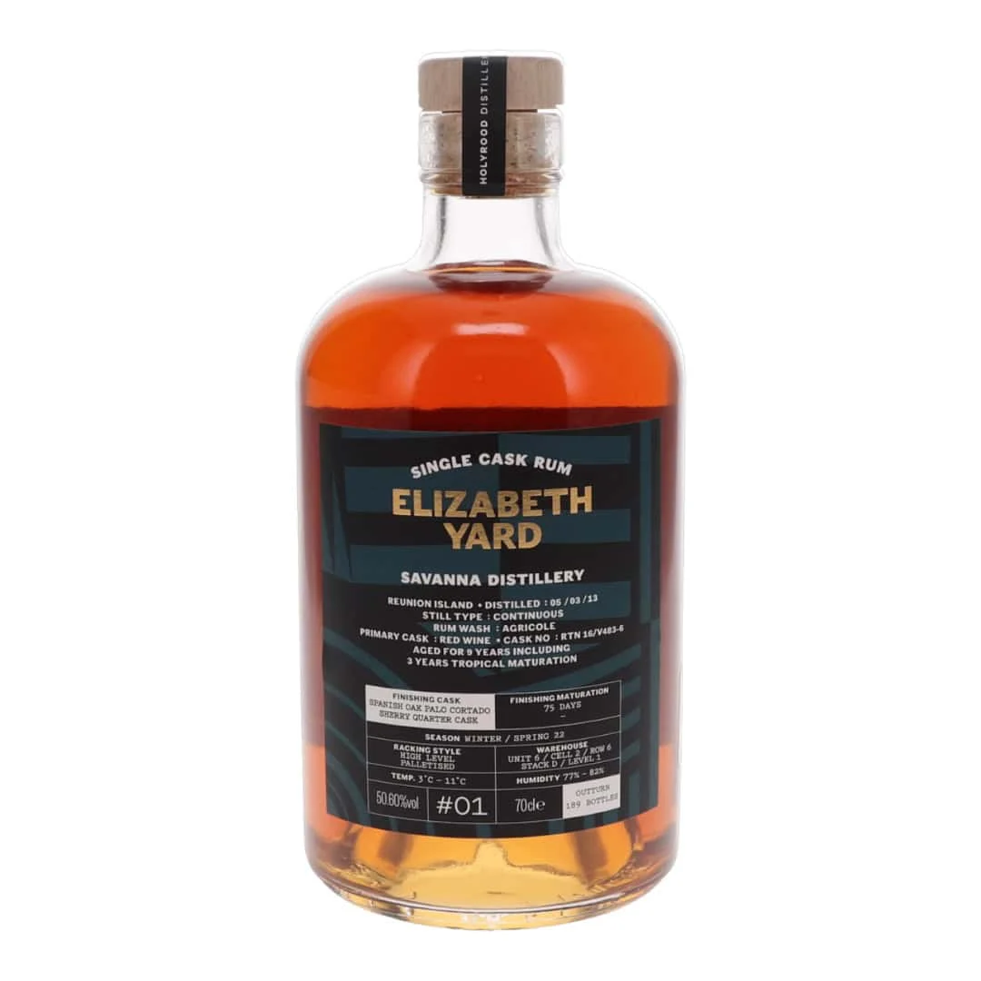 Elizabeth Yard Reunion Island Savanna Distillery 9 Year Old #01 Rum | 700ML