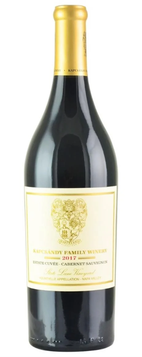 2017 | Kapcsandy Family Winery | State Lane Vineyard Grand-Vin Cabernet Sauvignon