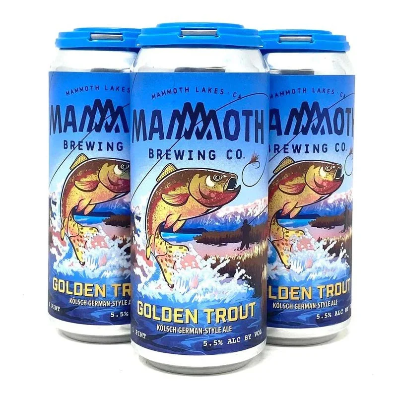 Mammoth Brewing Co. Golden Trout Kolsch | (6)*473ML - Beer