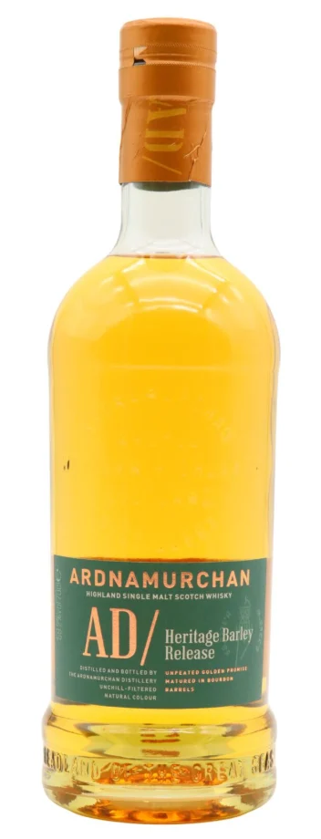 Ardnamurchan AD/ Heritage Barley Release Highland 2018 Single Malt Scotch Whisky | 700ML - Whiskey