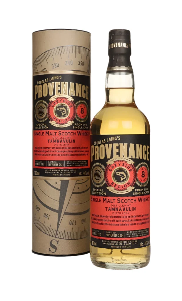 Tamnavulin 8 Year Old 2015 Cask #19143 - Provenance (Douglas Laing) Single Malt Scotch Whisky | 700ML