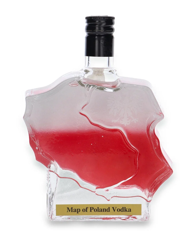Map of Poland Vodka Flaga | 700ML