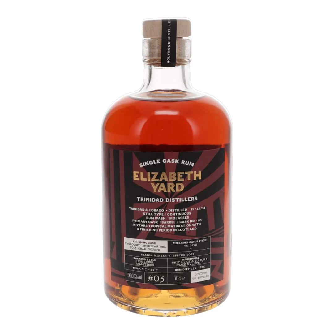Elizabeth Yard Trinidad Distillers 10 Year Old #03 Rum | 700ML