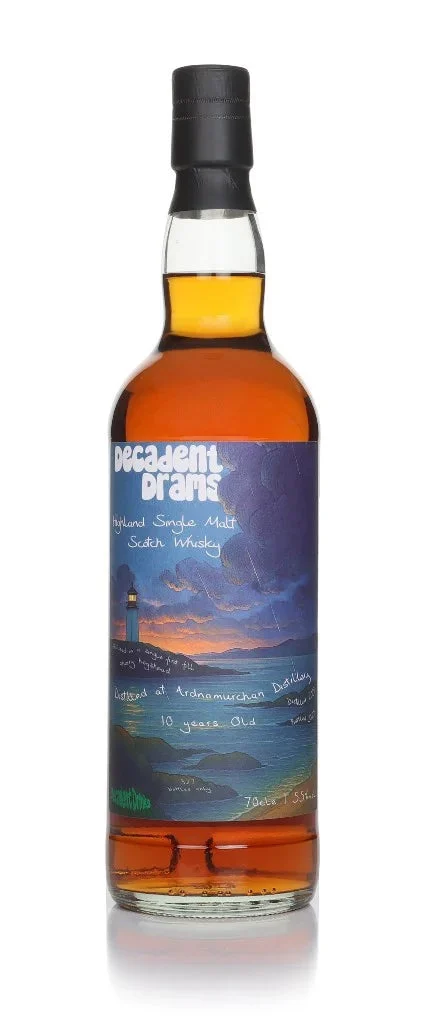 Ardnamurchan 10 Year Old 2015 - Decadent Drams (Decadent Drinks) Single Malt Scotch Whisky | 700ML