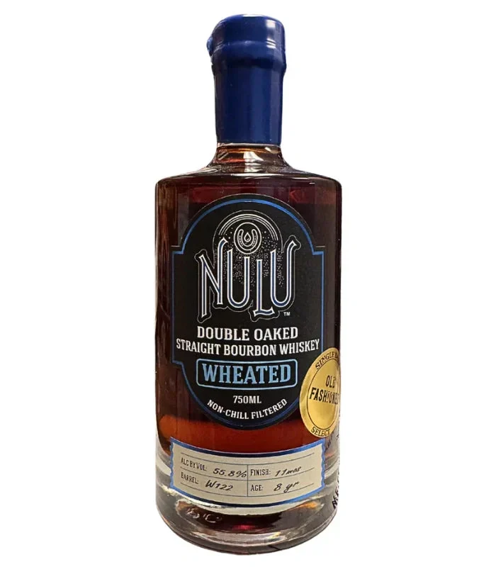 Nulu 8 Year Old Single Barrel Double Oaked Wheated 'Old Fashioned' 111.6 Proof Straight Bourbon Whiskey