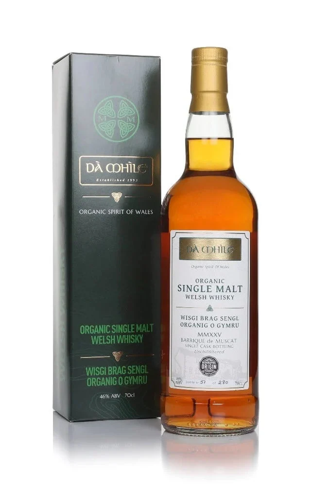 Da Mhile Organic Single Malt Muscat Cask Whisky | 700ML - Whiskey