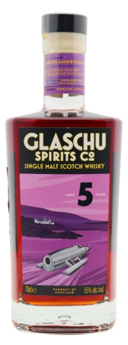 Ardnamurchan Glaschu Oloroso Sherry Cask Matured 5 Year Old · 2019 Vintage Single Malt Scotch Whisky | 700ML - Whiskey