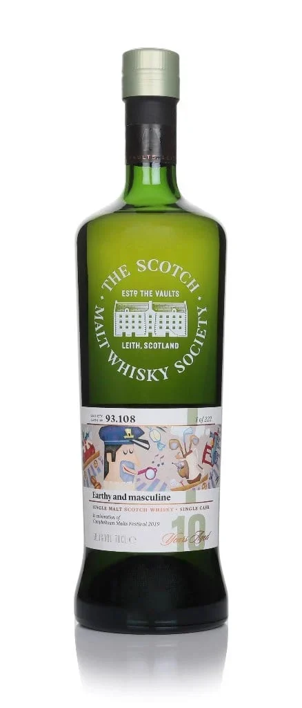 Glen Scotia 10 Year Old Cask #93.108 - Campbeltown Festival 2019 (The Scotch Malt Whisky Society) Single Malt Scotch Whisky | 700ML
