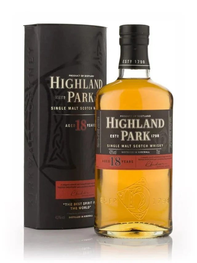 Highland Park 18 Year Old - Pre 2017 Single Malt Scotch Whisky | 700ML