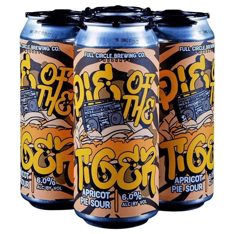 Full Circle Brewing Co. Pie of The Tiger Apricot Sour Ale Beer | (4)*473ML