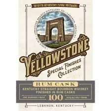 Yellowstone Rum Cask Special Finishes Collection Straight Bourbon Whisky | 375ML - Whiskey