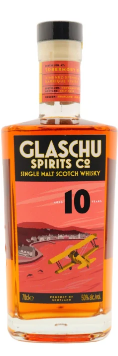 Tobermory Glaschu Heavily Peated Oloroso Sherry Cask 10 Year Old · 2014 Vintage Single Malt Scotch Whisky | 700ML - Whiskey