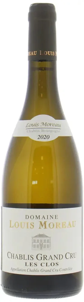 2020 | Domaine Louis Moreau | Chablis Les Clos - Wine