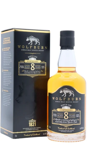 Wolfburn Northland 8 Year Old Highland Single Malt Scotch Whisky | 700ML - Whiskey