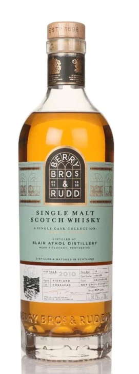 Blair Athol 13 Year Old 2010 Cask #303323 - Glens & Valleys Berry Bros. & Rudd Single Malt Scotch Whisky | 700ML