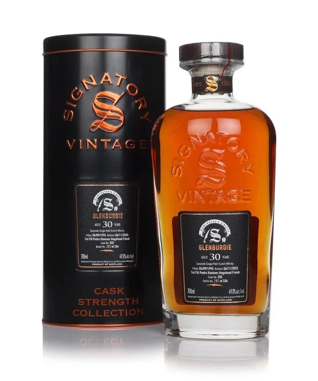 Glenburgie 30 Year Old 1995 Cask #205 - Cask Strength Collection (Signatory) Single Malt Scotch Whisky | 700ML