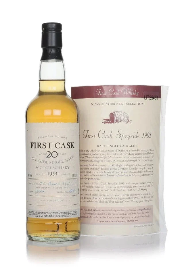 Mortlach 20 Year Old 1991 Cask #5884 - First Cask Single Malt Scotch Whisky | 700ML