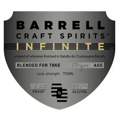 Barrell Craft Spirits Infinite Finished in Ratafia de Champagne Barrels Bourbon Whiskey