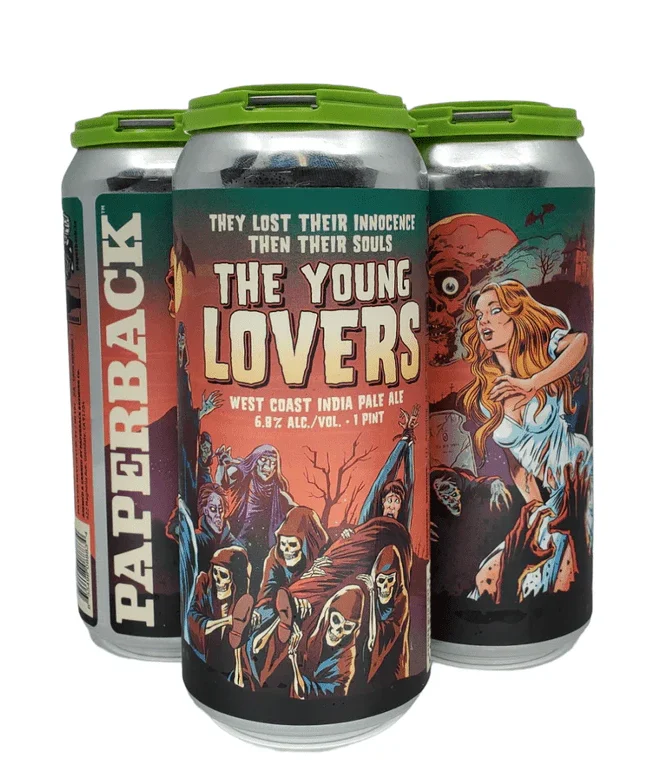 Paperback Brewing Co. The Young Lovers West Coast IPA Beer | (4)*473ML - Ready To Drink